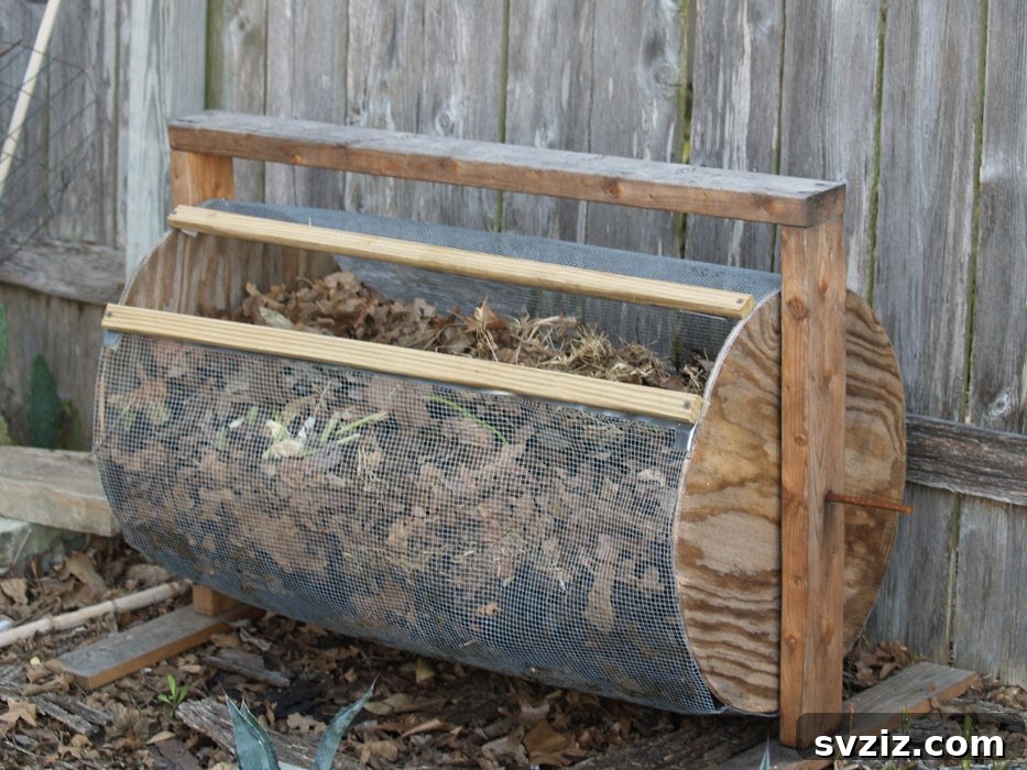 37 Brilliant Beginner-Friendly Compost Bin Builds 39 Rotating Drum Compost