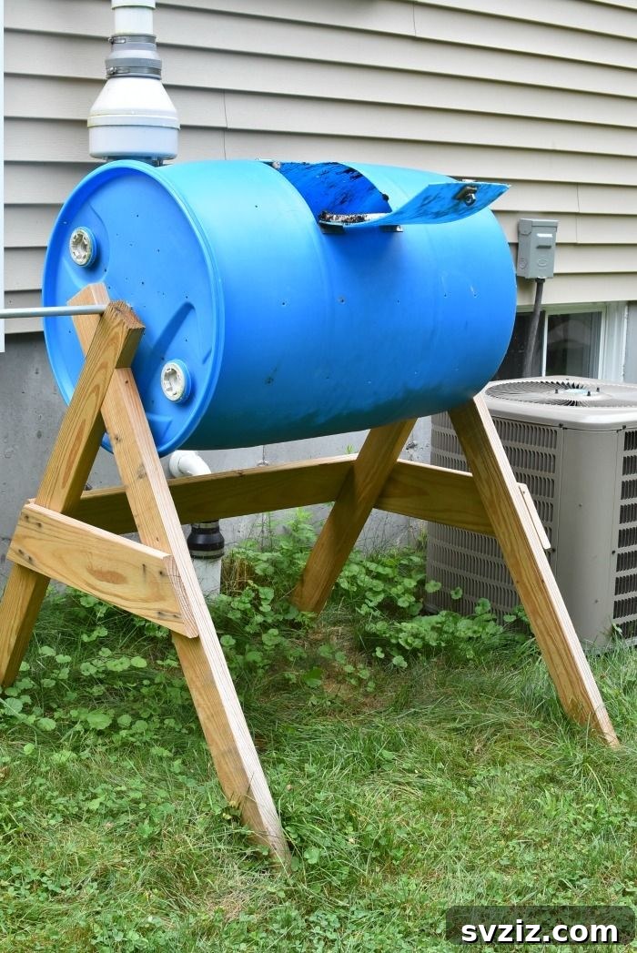 37 Brilliant Beginner-Friendly Compost Bin Builds 6 Compost Tumbler Bin