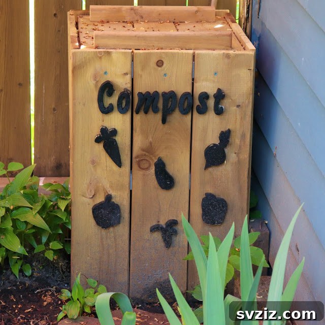 37 Brilliant Beginner-Friendly Compost Bin Builds 9 Wooden Crate Compost Bin