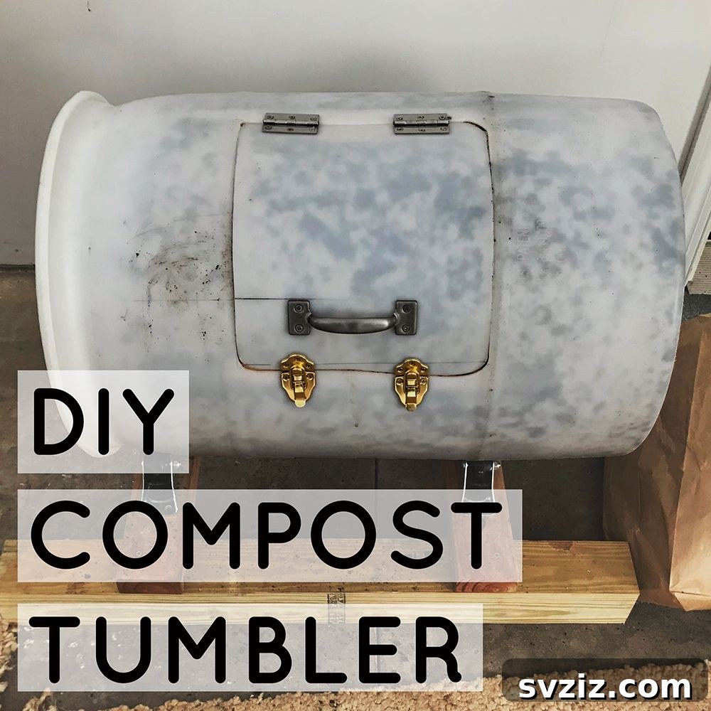 37 Brilliant Beginner-Friendly Compost Bin Builds 10 Tumbler Compost Bins